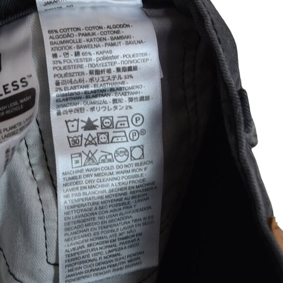 Levi’s 511 Flex Jeans Slim Fit Cement Gray W32 L30 Sleek - Picture 9 of 9